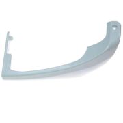 Ручка двери для холодильника Бирюса 0030050002(комплект верхняя и нижняя) серебро оригинал